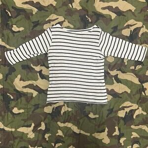 Vintage ll bean striped shirt